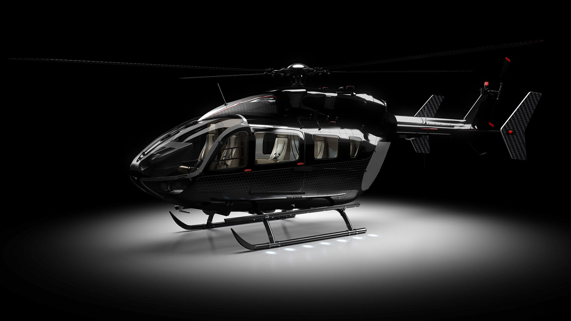 The DS EC145 helicopter, a symbol of modern progress, plays a vital role in humanity’s future, opening new horizons across various fields. Owned by DS Limited and Dendynamics, this aerial vehicle is not just a mode of transportation but a crucial tool for addressing critical challenges in both business and medicine.  In a rapidly changing world where time and efficiency are paramount, the DS EC145 provides a unique opportunity to respond instantly to demands. Its elegant and contemporary design, combining cutting-edge technology, allows for flights in the most challenging conditions while ensuring maximum comfort for passengers. Serving as a mobile office, this helicopter enables executives to stay connected and make important decisions even in the air, making it indispensable for successful global business operations.  However, the significance of the DS EC145 extends beyond corporate needs. At Dendynamics, which focuses on advanced research in medicine and artificial intelligence, the helicopter is utilized for transporting vital samples and conducting scientific research in remote and inaccessible areas. It serves as a vital link between laboratories and medical facilities, ensuring the rapid delivery of data and materials that can change the course of research and save lives.  In critical situations where every second counts, the DS EC145 demonstrates its exceptional value by providing emergency medical assistance in the most remote corners of the world. It transforms into a fully equipped mobile medical unit, ready for emergency evacuations and the delivery of specialists and essential equipment. In the face of natural disasters and catastrophes, this helicopter becomes a reliable ally, enabling aid to reach places where it is needed the most.  Thus, the DS EC145 helicopter is more than just a means of transport; it symbolizes how technology can change the world for the better. It embodies the aspirations of DS Limited and Dendynamics for innovation and social responsibility, emphasizing the importance of speed and efficiency in tackling humanity's pressing issues. Within its fuselage lies hope and possibilities that unfold before us when we strive to harness modern scientific and technological advancements to enhance the quality of life. This helicopter represents a philosophy in which progress is only possible when we unite our efforts and direct them toward the benefit of all, leaving no one behind.